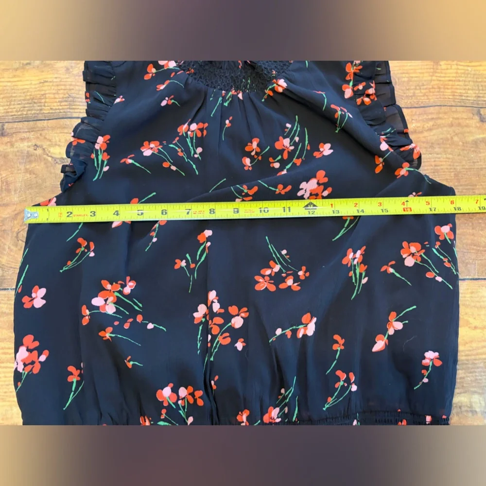 J. Crew Floral Sleeveless Blouse - Picture 5 of 6